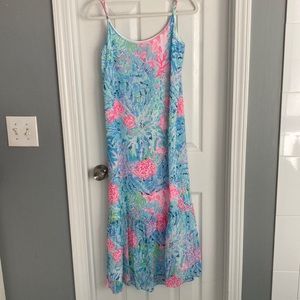 Lilly Pulitzer NWOT Winni midi dress